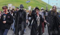 Парад зомби в Киеве