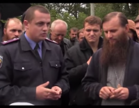 «Правый сектор» захватил храм Московского Патриархата, избив верующих