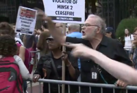 В Нью-Йорке прошла акция протеста против Порошенко