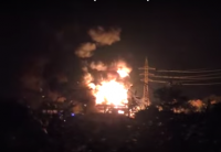 В Николаеве на заправке взорвался бензовоз