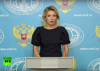 Мария Захарова проводит внеочередной брифинг — прямая трансляция