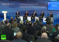 Санкции, вассалы, Сирия и рост нетерпимости: Путин выступил на сессии клуба "Валдай"