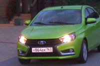 Путин приехал на заседание «Валдая» на зеленой Lada Vesta