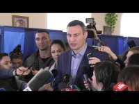 Цицерон Киевский на избирательном участке