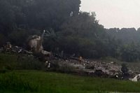 Рухнувший Ан-12 упал на рыбаков