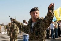 Приграничный Чонгар заняли каратели «Азова» с оружием и техникой