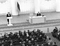 Началось совместное собрание Совфеда и Госдумы по борьбе с терроризмом