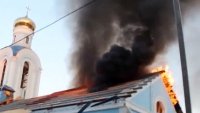 Храм УПЦ Московского патриархата сожгли и разграбили под Ровно