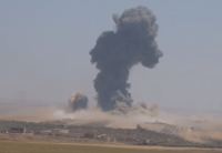 На севере Алеппо террористы ИГ применили начинённый взрывчаткой грузовой автомобиль