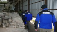 ОБСЕ подтверждает наличие отведенного вооружения ЛНР в местах хранения