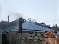 Видео боя с бандитами в Дагестане