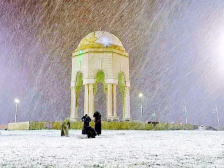 Природа сошла с ума: Снег в Рафха, Саудовская Аравия