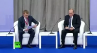 Владимир Путин на форуме предпринимателей «Малый бизнес — национальная идея?»