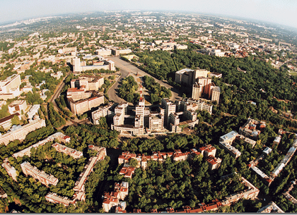 В Киеве демонстранты потребовали особый статус для Харьковской области