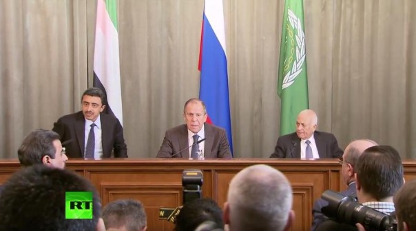 Совместная пресс-конференция Сергея Лаврова, главы МИД ОАЭ и генсека ЛАГ — прямая трансляция