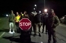 ПСы установили блокпост в Львовской области