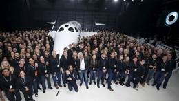 Virgin Galactic представила новый космический корабль SpaceShipTwo