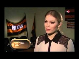 Сюжет ТВЦ о Касьянове и акциях НОД