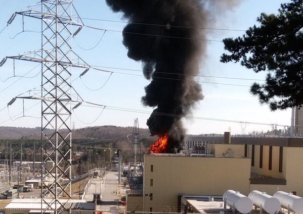 В США прогремело несколько взрывов на одной из АЭС