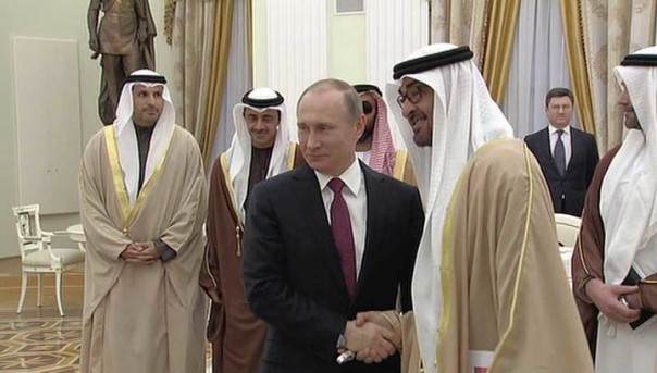 Путин и наследный принц Абу-Даби довольны встречей