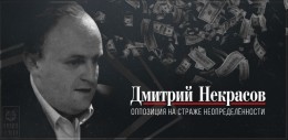 Дмитрий Некрасов. Оппозиция на страже неопределённости