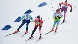 Чемпионат мира по биатлону: восемь стран с медалями, Россия без наград