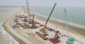 На строительстве Керченского моста работают бывшие участники "АТО"