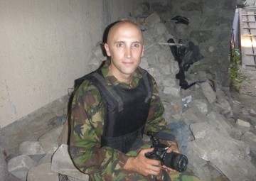 Британский журналист Грэм Филлипс снял фильм о конфликте в Донбассе