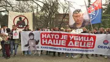 Сербия вздыбилась против НАТО