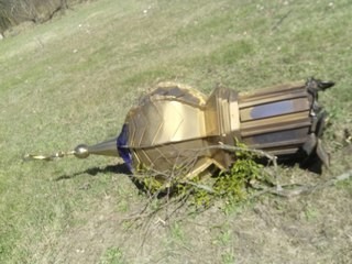 На Кировоградщине вандалы надругались над братскими могилами советских солдат