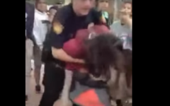 Жестокое задержание школьницы в США – видео