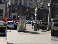 Полиция задержала в центре Москвы иномарку с гранатомётами