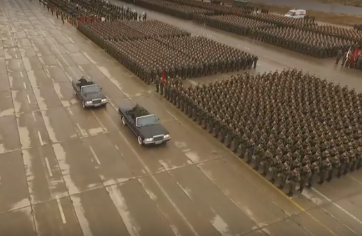 Репетиция парада Победы с высоты птичьего полёта — прямая трансляция