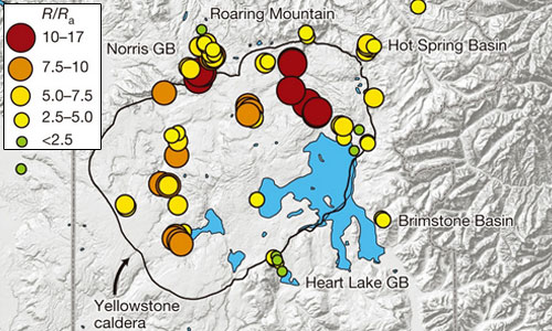 Геологи: дно озера в Йеллоустоуне поднялось на 30 метров и продолжает подниматься Геологи: дно озера в Йеллоустоуне поднялось на 30 метров и продолжает подниматься