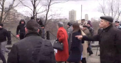 В Киеве сожгли квартиру организатора крестных ходов за единство с Москвой