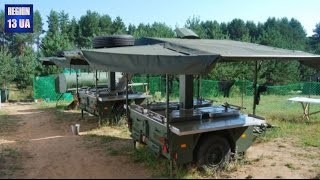 Военные повара показали свое мастерство полевой кухни. Конкурс поваров в Северной Осетии