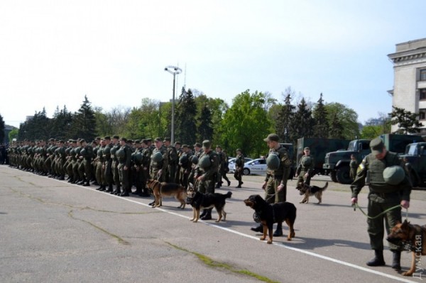 На Куликово поле в Одессе согнали всех: собаки, нацгады, менты и куча бронетехники На Куликово поле в Одессе согнали всех: собаки, нацгады, менты и куча бронетехники
