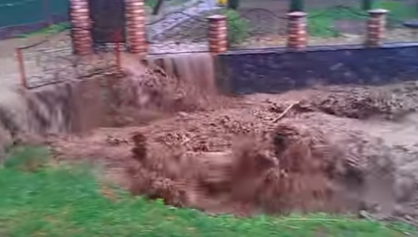 На Закарпатье — крупнейший за последние десятилетия ураган. Ветер вырывал деревья с корнем и сносил мосты