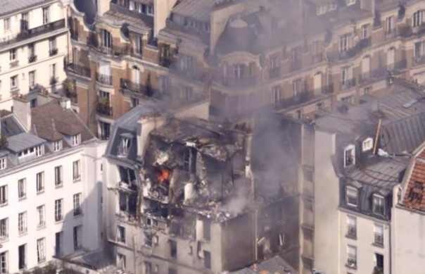 В центре Парижа прогремел взрыв, есть пострадавшие