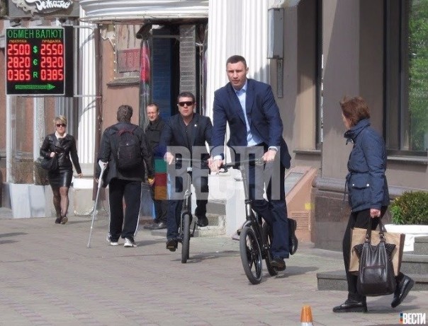 BMX-сера Кличко накаутировал бордюр