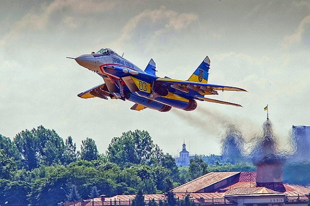 Новый украинский истребитель это как?