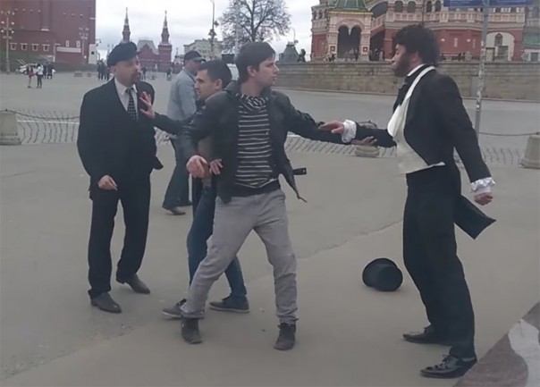 «Пушкин» подрался с «Лениным» на Красной площади