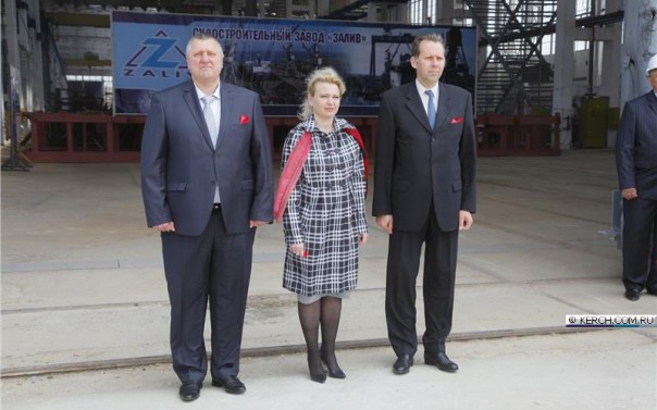 В Керчи открылся обновленный цех судостроительного завода "Залив" В Керчи открылся обновленный цех судостроительного завода "Залив"