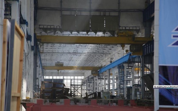 В Керчи открылся обновленный цех судостроительного завода "Залив" В Керчи открылся обновленный цех судостроительного завода "Залив"