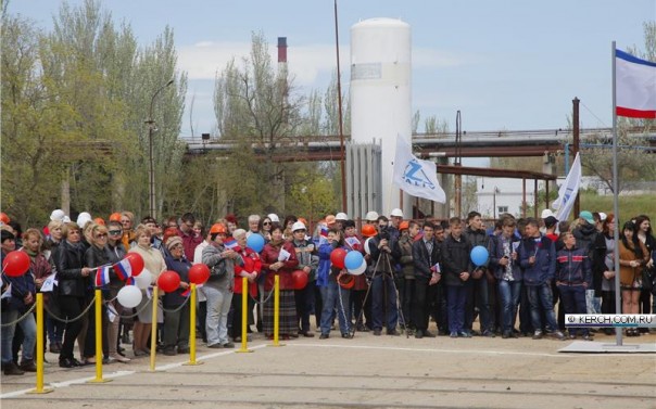 В Керчи открылся обновленный цех судостроительного завода "Залив"