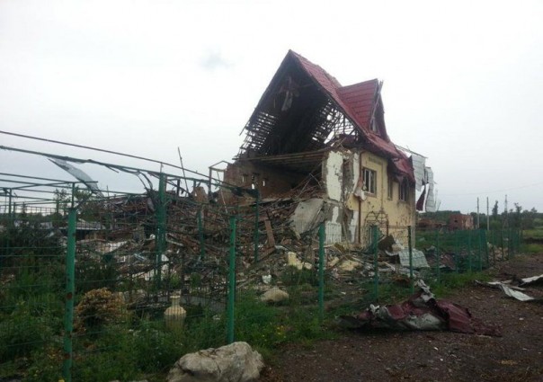 За баннер с критикой властей Украины семью из Славянска угрожали расстрелять