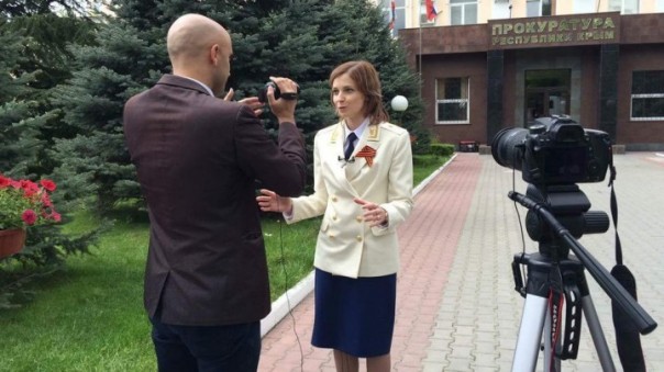 Наталья Поклонская посвятила 150 крымских школьников в "Маленькие защитники России"