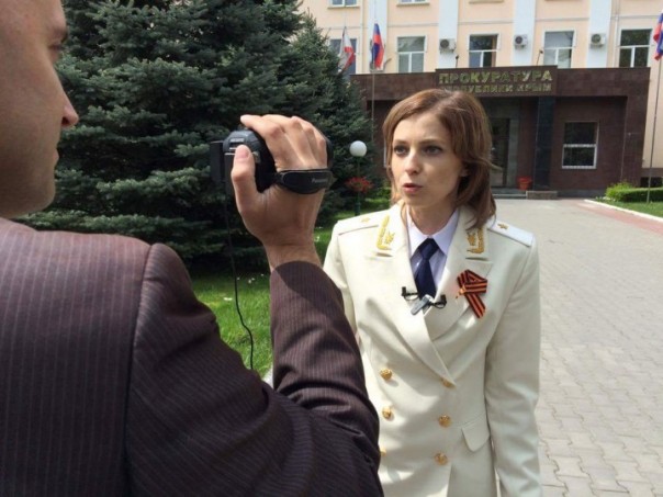 Наталья Поклонская посвятила 150 крымских школьников в "Маленькие защитники России"