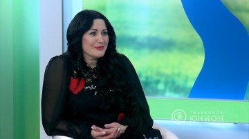Дизайнер Алеся Кошечкина в программе «Беседа». 07.04.2016телеканал "ЮНИОН" ДНР