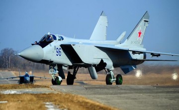 МиГ-31 перехватил американский самолет-шпион над Камчаткой